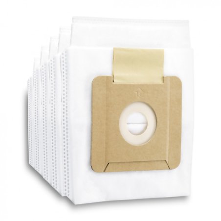 Fizelinowe worki (5szt) do VC 2, Fizelinowe torebki filtracyjne, Karcher