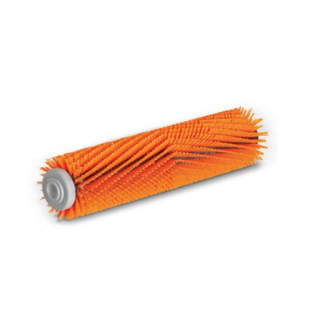 Szczotka walcowa wysoka-niska z włosiem średnio twardym, pomarańczowa, 300 mm Karcher