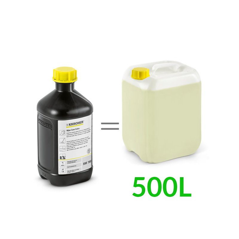 RM 780 EXTRA (2,5L,1:200) łagodny środek antypoślizgowy do PCV, Karcher