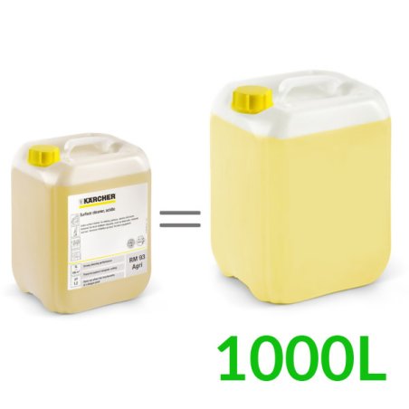 RM 93 AGRI (10L, dozowanie 1%) środek czyszczący, kwaśny, Karcher