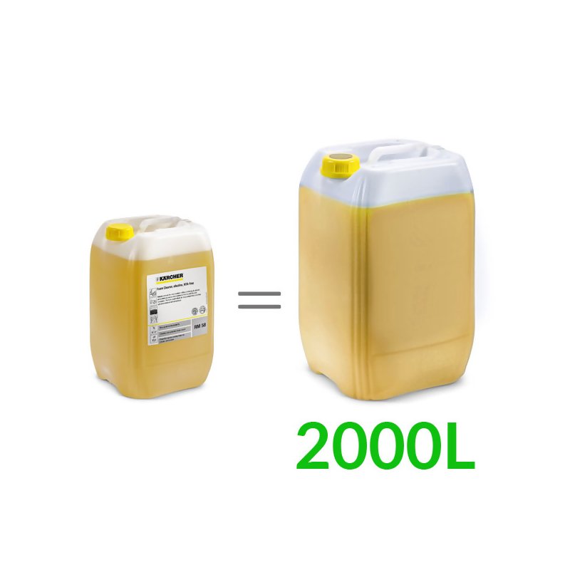 RM 58 (20L, dozowanie 1%) pianowy środek czyszczący, zasadowy, Karcher