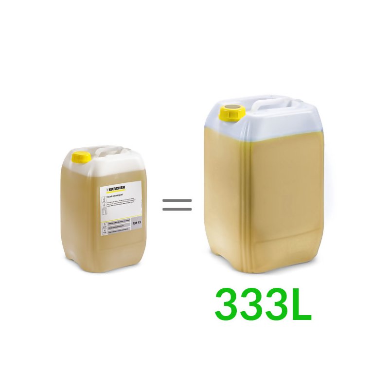 RM 43 (20L, dozowanie 6%) żel do czyszczenia fasad, Karcher