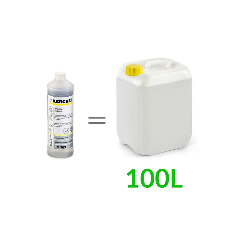 RM 763 (1L, dozowanie 1%) Carpet PRO płyn do płukania, Karcher