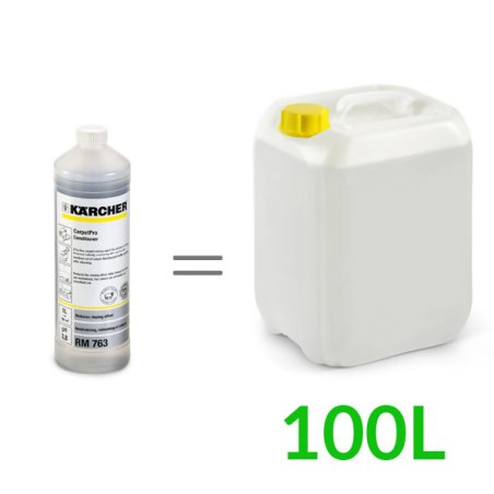 RM 763 (1L, dozowanie 1%) Carpet PRO płyn do płukania, Karcher