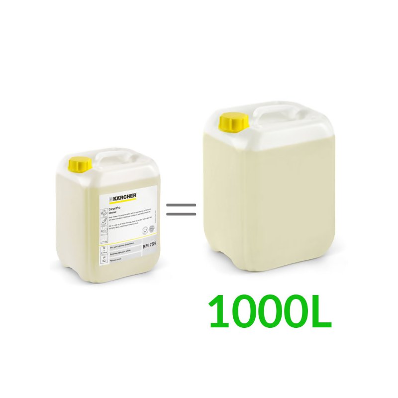 RM 764 (10L, dozowanie 1%) Carpet PRO, środek czyszczący w płynie, Karcher