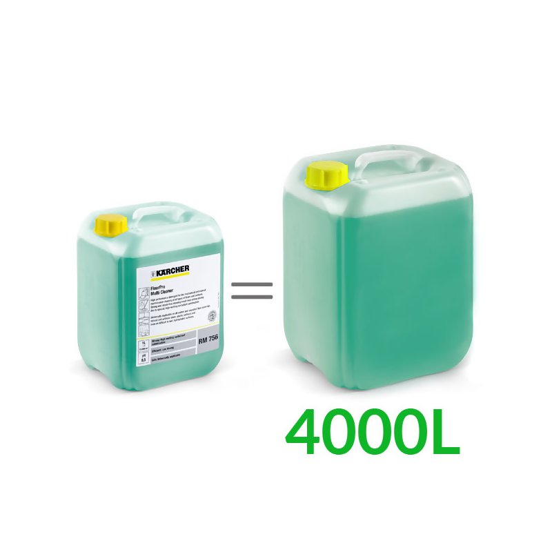 RM 756 (10L, dozowanie 0,25%)  środek do czyszczenia podłóg, Karcher