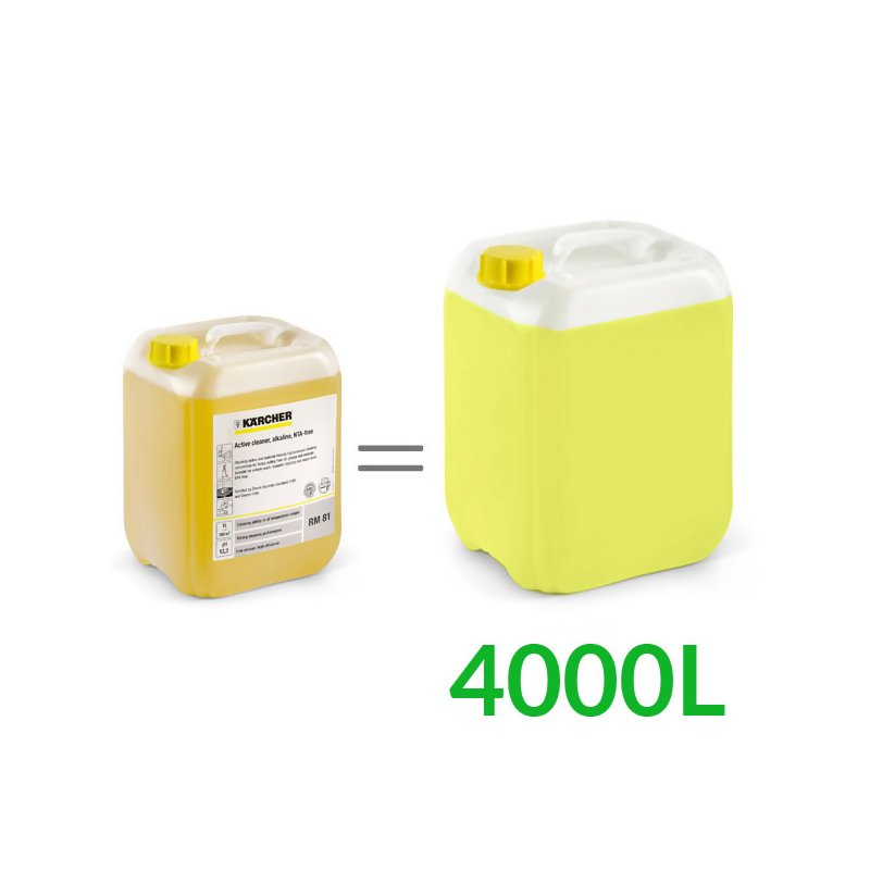 RM 81 ASF (10L, 1:3 + dozowanie 1%) piana aktywna, Karcher