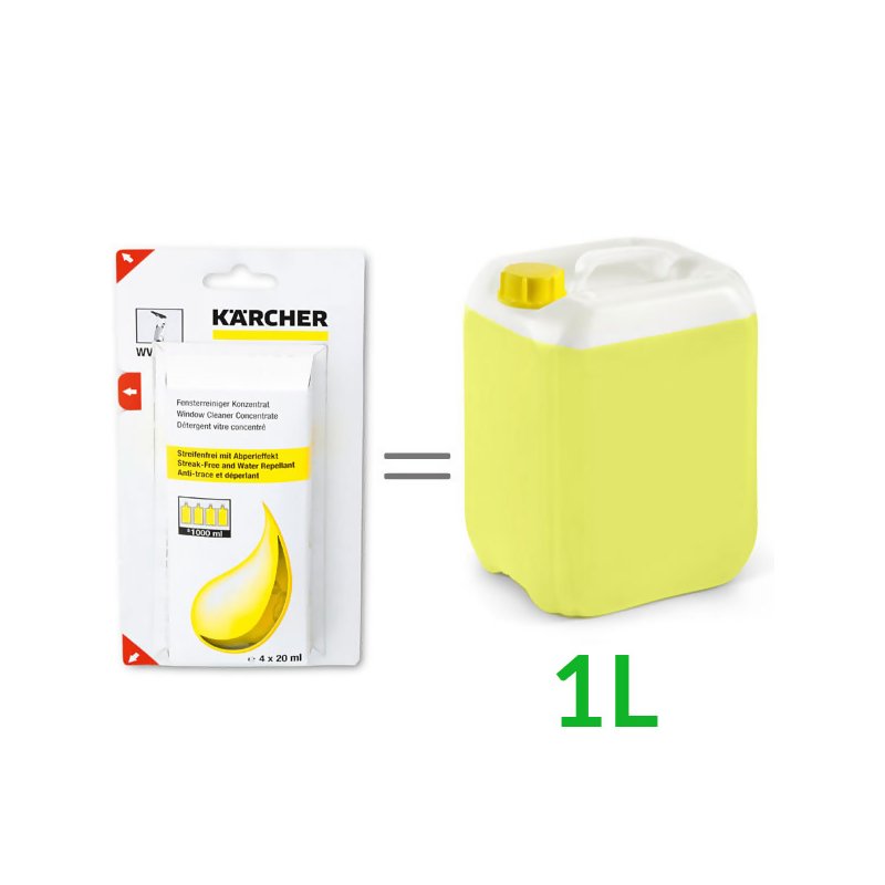 RM 503 (4x20ml) środek do czyszczenia szkła w koncentracie, Karcher