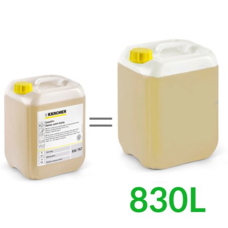 RM 767 (10L, dozowanie 1,2%) szybkoschnący środek do czyszczenia dywanów, Karcher