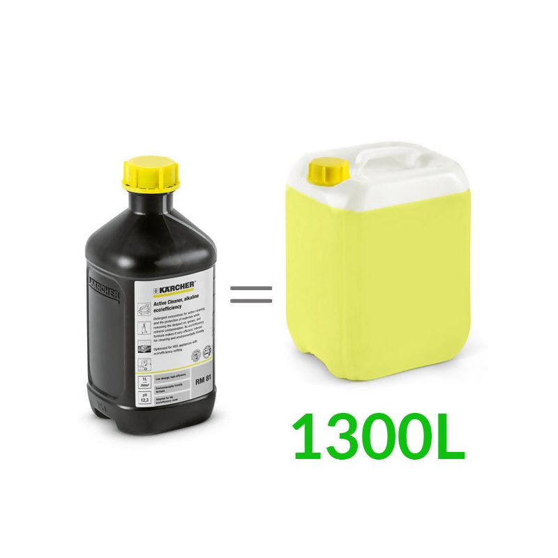 RM 81 ASF eco!efficiency (2,5L, 1:3 + dozowanie 0,75%) piana aktywna, Karcher