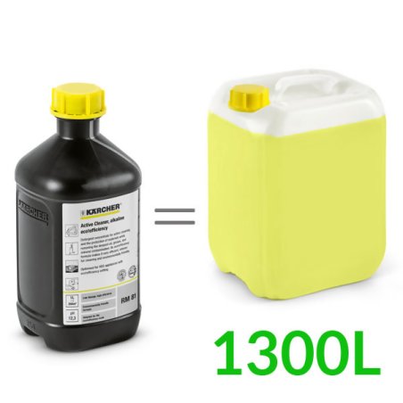 RM 81 ASF eco!efficiency (2,5L, 1:3 + dozowanie 0,75%) piana aktywna, Karcher