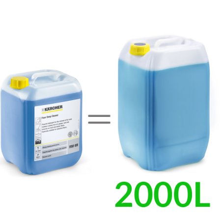 RM 69 ASF eco!efficiency (10L, dozowanie 0,5%) alkaliczny środek do czyszczenia podłóg, Karcher