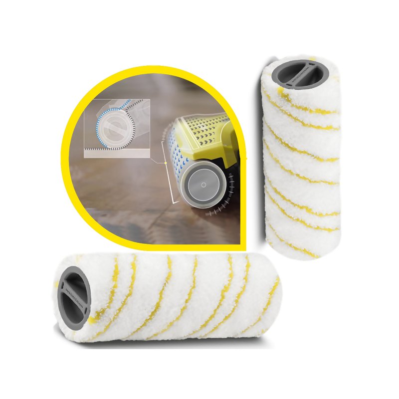 Żółte pady (2szt) do FC 5, Karcher