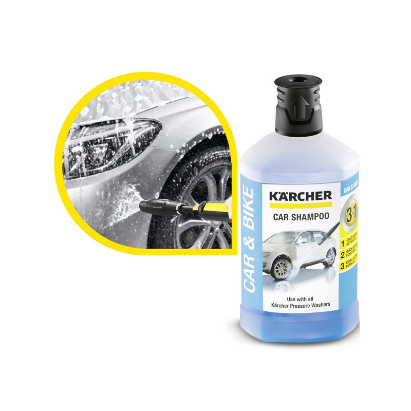 Środek czyszczący (1L) do samochodu 3w1, Karcher