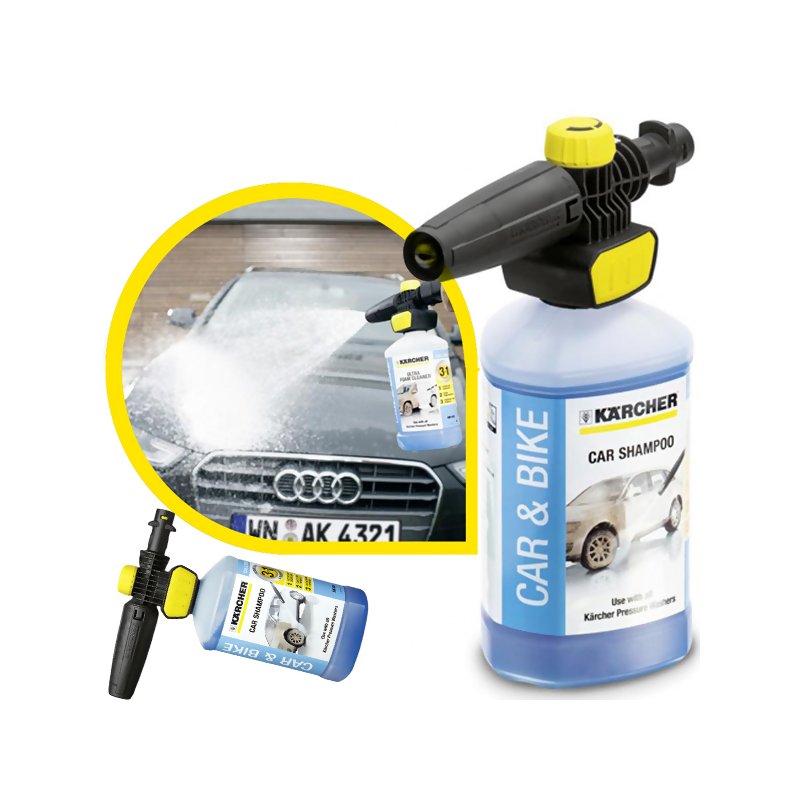 Pianownica FJ 10 C (1L) z szamponem samochodowym 3 w 1, Karcher