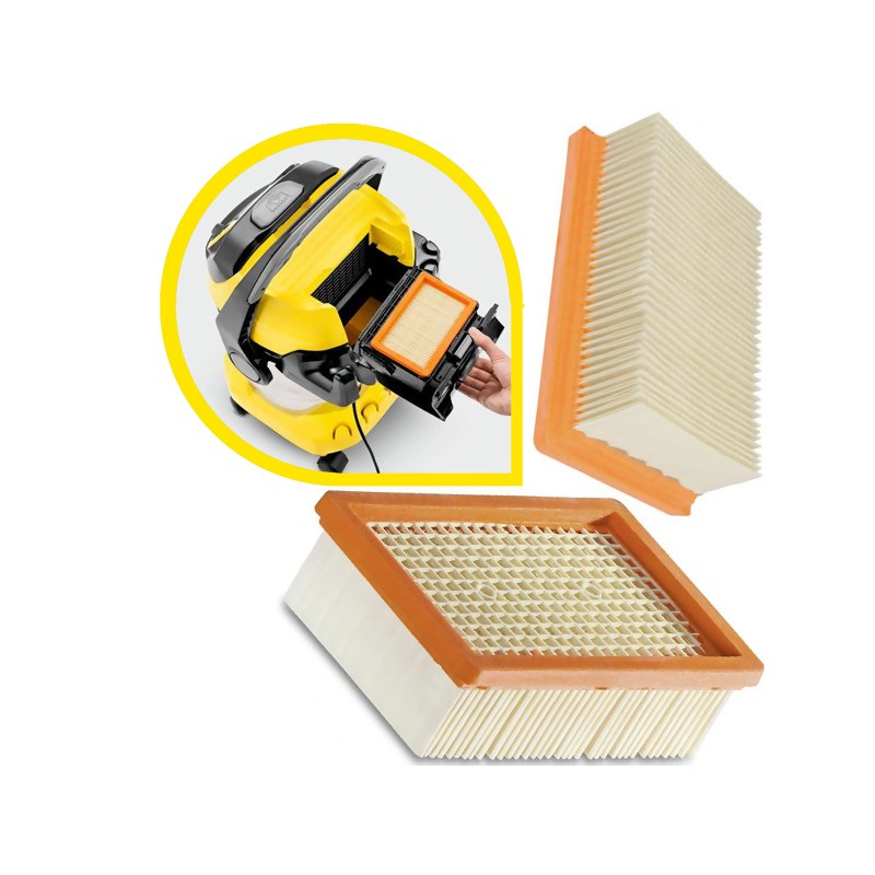 Płaski filtr falisty do WD 4 - WD 6, Karcher