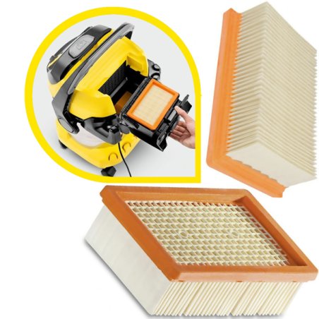 Płaski filtr falisty do WD 4 - WD 6, Karcher