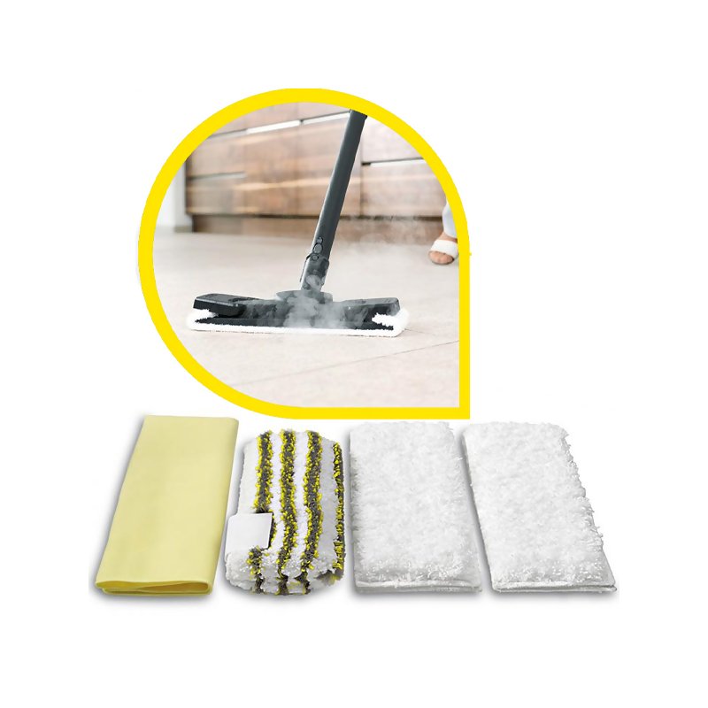 Ściereczki z mikrofibry do łazienki (4 szt), do SC 1 - SC 3, Karcher