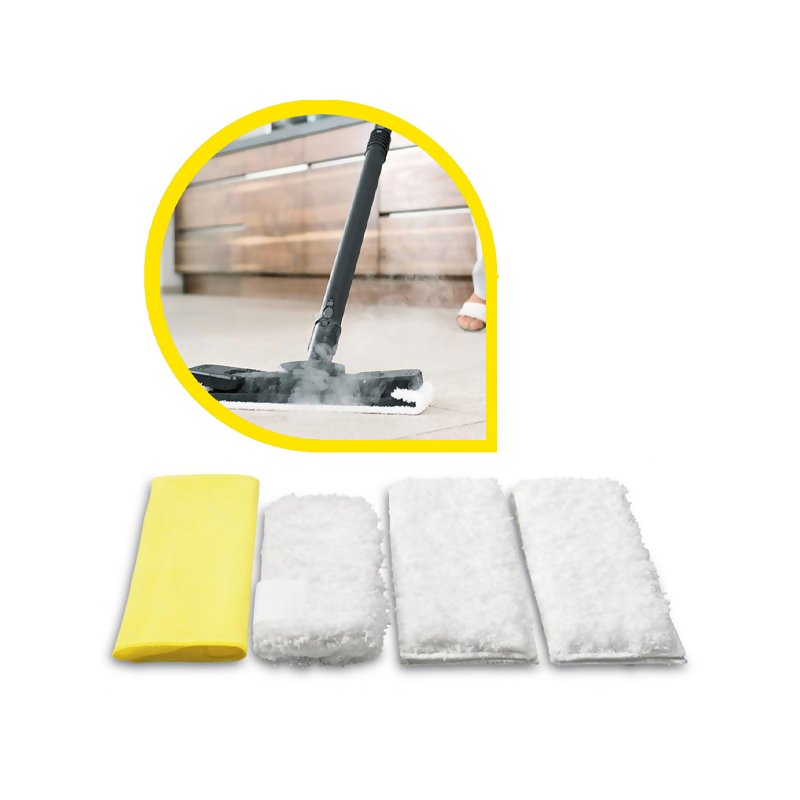 Ściereczki z mikrofibry do kuchni (4 szt), do SC 1 - SC 3, Karcher