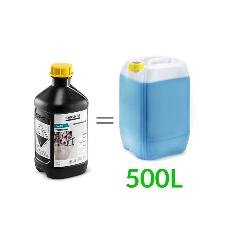 RM 69 ASF (2,5L, dozowanie 0,5%) alkaliczny środek do czyszczenia podłóg, Karcher