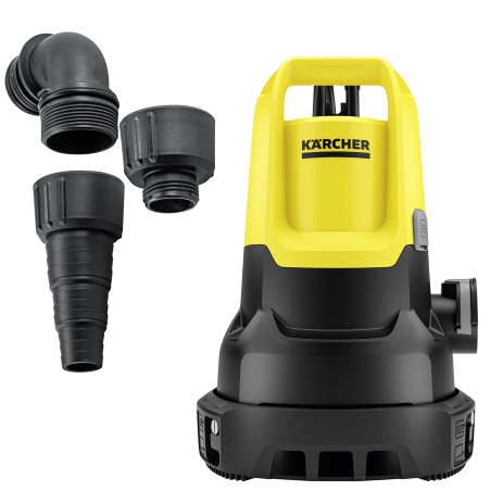 Karcher SP 16.000 Dual (16,000l/godz, 550W) Pompa Zanurzeniowa z Zasysaniem Płaskim do Wody Brudnej