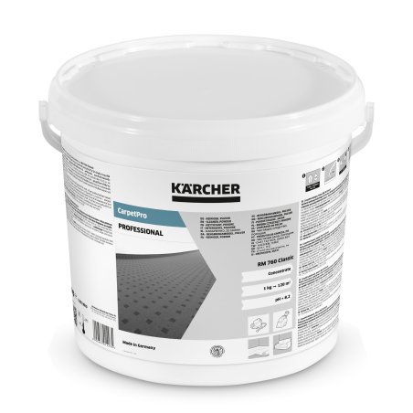 RM 760 (10kg, dozowanie 1%) Carpet PRO Classic, środek piorący w proszku, Karcher