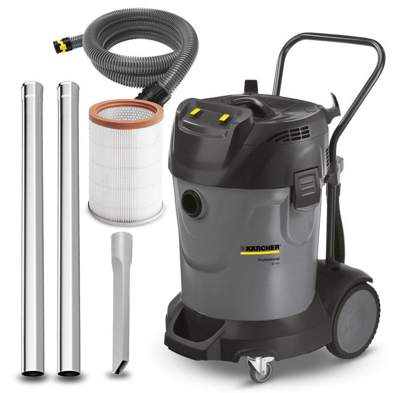NT 70/2 (2400W, 70L) dwuturbinowy odkurzacz profesjonalny Karcher