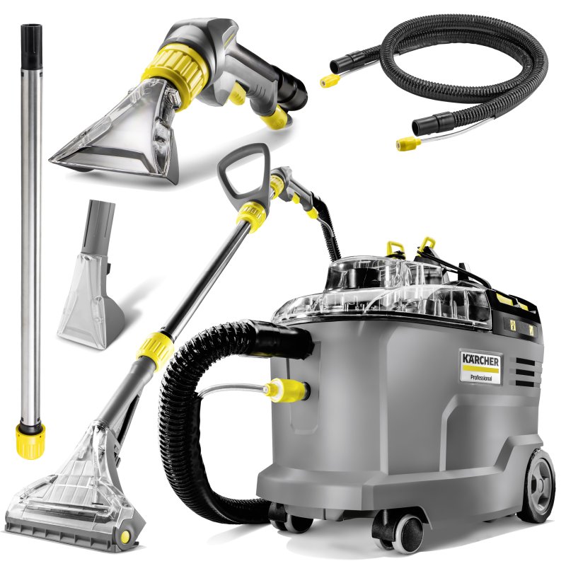 Puzzi 9/1 Bp Adv (18m²/h, 57 l/s) Akumulatorowy Odkurzacz Piorący, Karcher