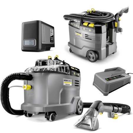 Puzzi 9/1 Bp Pack (18m²/h, 57 l/s) Akumulatorowy Odkurzacz Piorący, Karcher