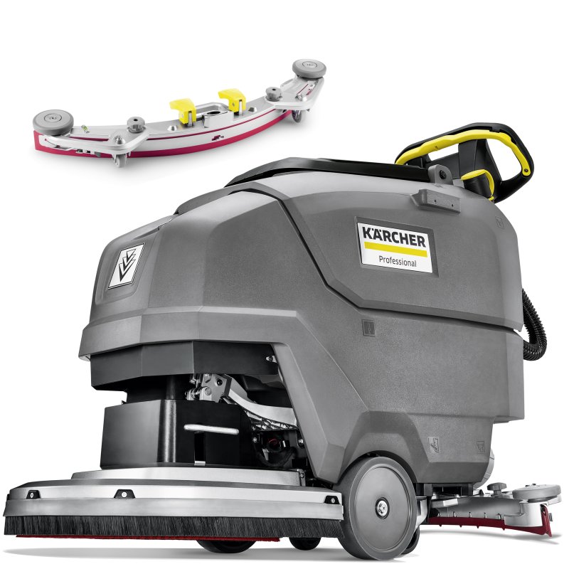 BD 50/55 W Classic BP Karcher (850mm, 2550(m²/h) Szorowarka Kompaktowa Karcher
