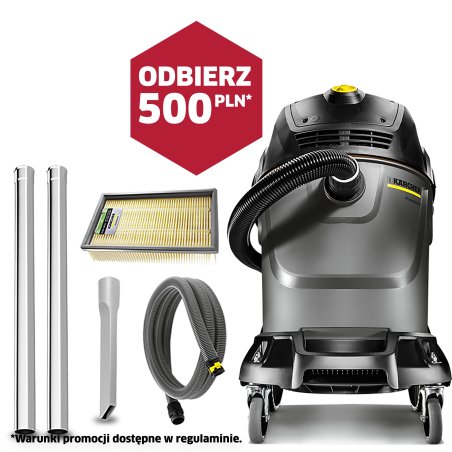 NT 65/2 Tact² (2760W, 65L) profesionální vysavač Karcher