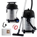 Nilfisk MULTI II 30 T Inox VSC BLACK EDITION (1400W, 21kPA, 30L) Domácí a dílenský vysavač