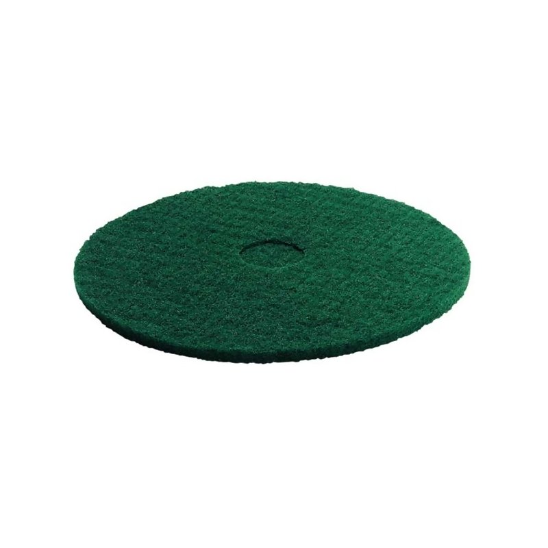 Pady tarczowe do usuwania uporczywych zabrudzeń, zielone, 356 mm, 5 sztuk