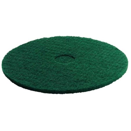Pady tarczowe do usuwania uporczywych zabrudzeń, zielone, 356 mm, 5 sztuk
