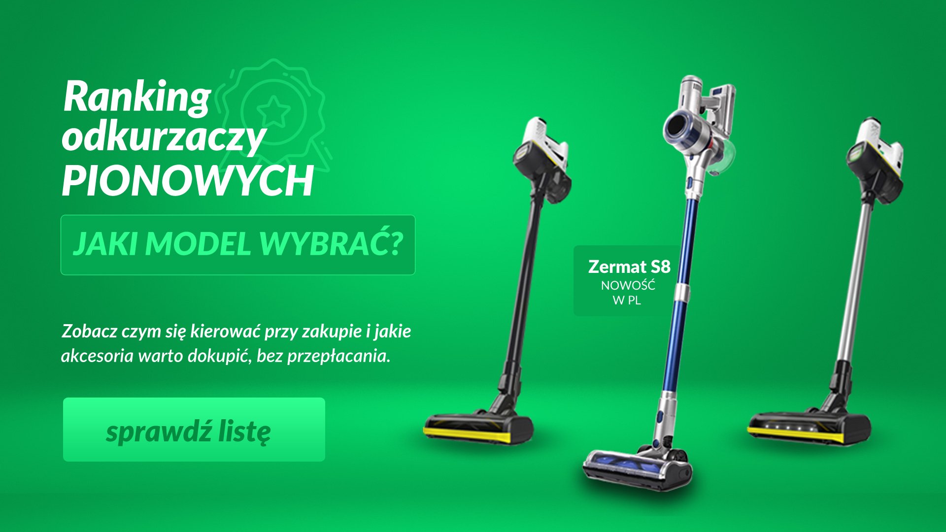 Ranking odkurzaczy pionowych do 1000 zł