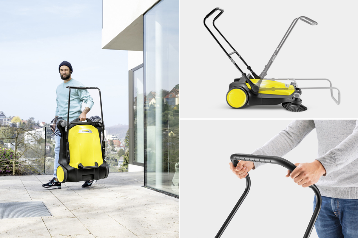 Skvělý zametací stroj Karcher S 6 Twin