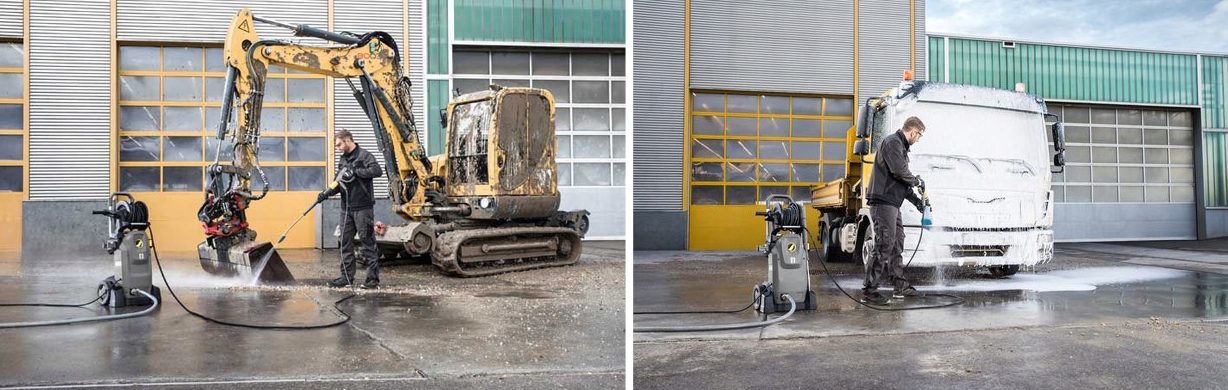 Vysokotlaký čistič Karcher HD 6/15 M – použití v dopravě
