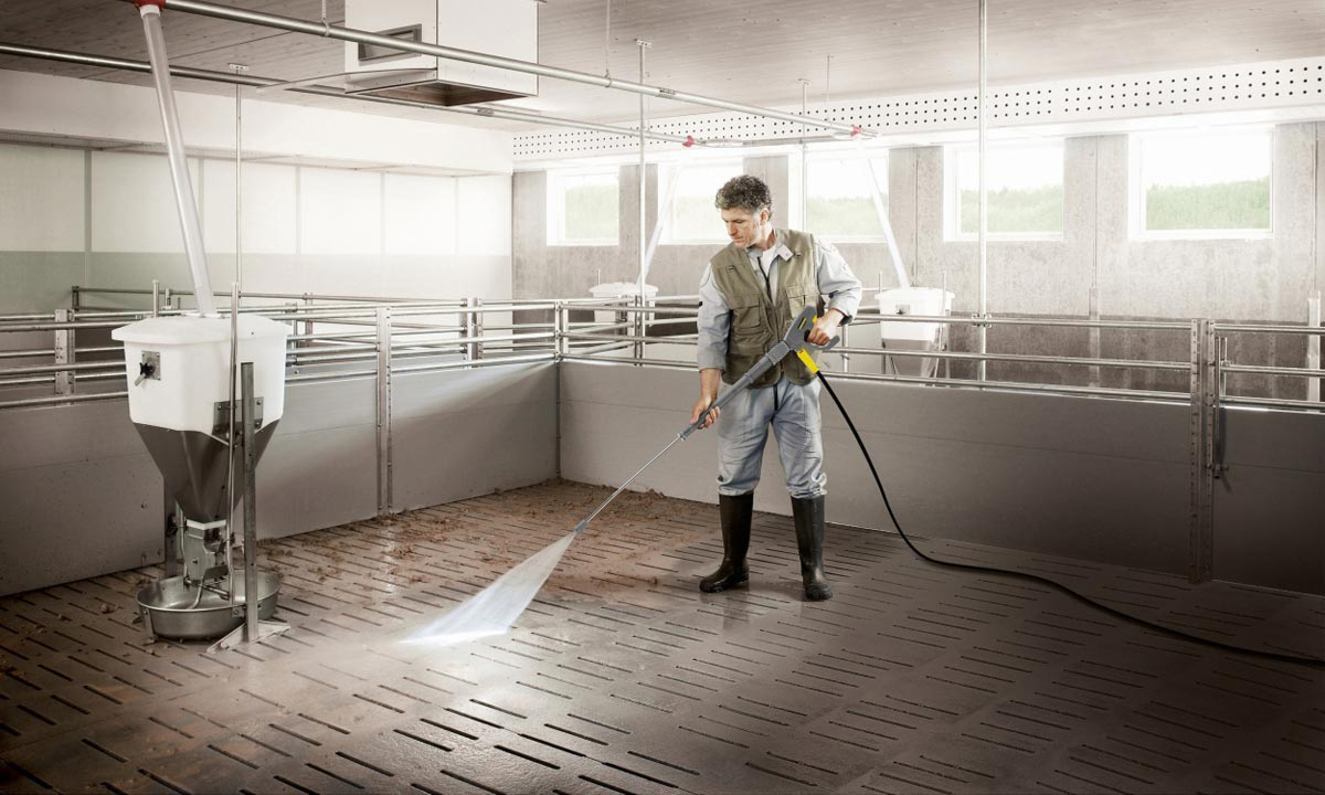 Karcher HD 5/15 C - Použití v zemědělství
