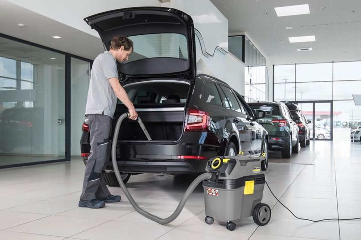 Odkurzacz Karcher NT - wykorzystanie w warsztacie