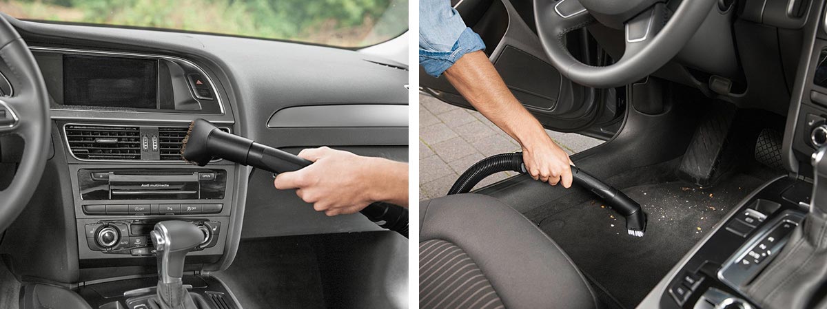 Hubice určené pro čištění interiérů automobilů čištění interiéru automobilu