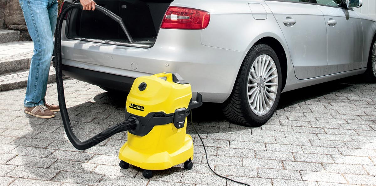 Autohubice umožňuje rychlé čištění interiéru vozu (od koberečků až po zavazadlový prostor) čištění zavazadlového prostoru autohubicí