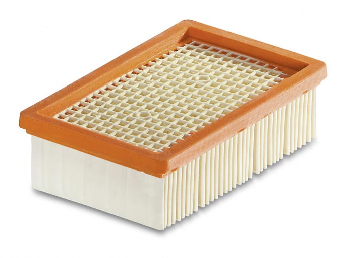 Plochý vlnitý filtr od společnosti Karcher